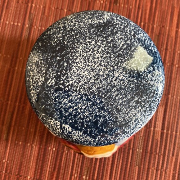 Ceramic Christmas Mini Jar w/Adorable Snowman - Picture 9 of 11